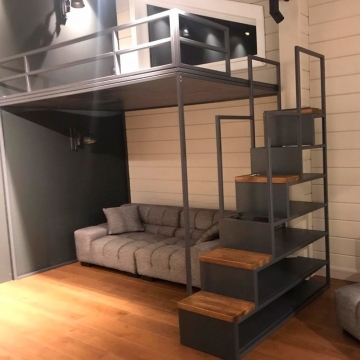 Сварные конструкции и мебель в стиле лофт