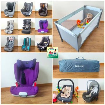 Автокресла и детские кроватки